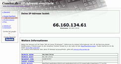 Desktop Screenshot of finde-deine-browser-daten-heraus.comlex.de