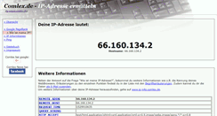 Desktop Screenshot of ip-zeigen.comlex.de