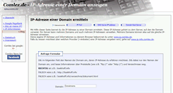 Desktop Screenshot of ping.comlex.de