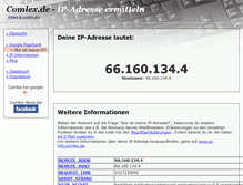 Tablet Screenshot of deine-ip.comlex.de